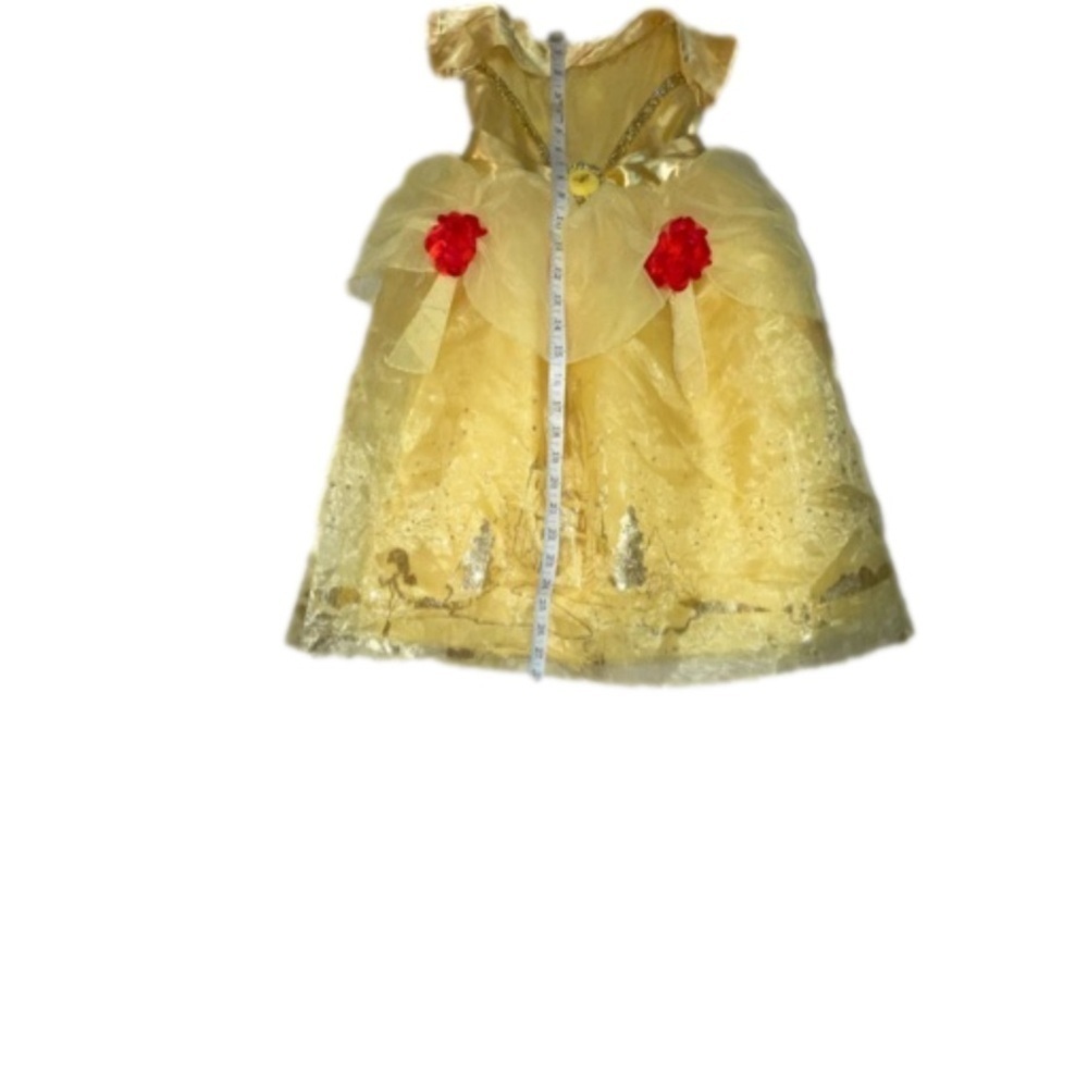 Pre-loved Good Condition Disney Store Belle Costume Dress Size 4 Beauty N Beast - Picture 7 of 10